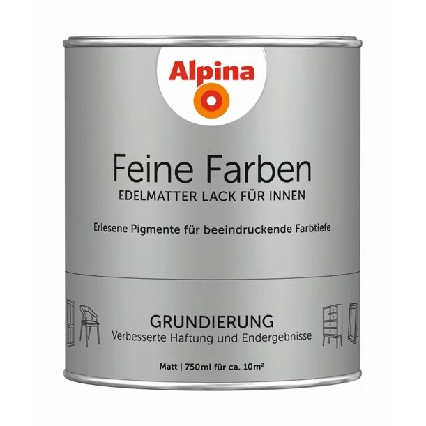 Alpina Feine Farben Lack Grundierung 750ml online kaufen